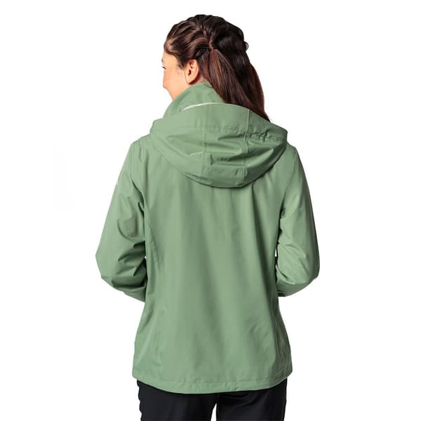 Vaude Regnjacka Med Full Dragkedja Escape Light Grönt 40 Kvinna