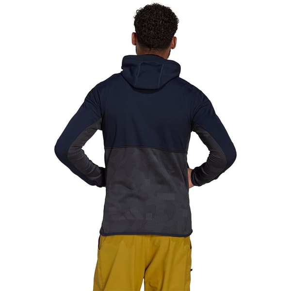 Adidas Täysin Vetoketjullinen Fleece Terrex Zupahike Sininen M Mies