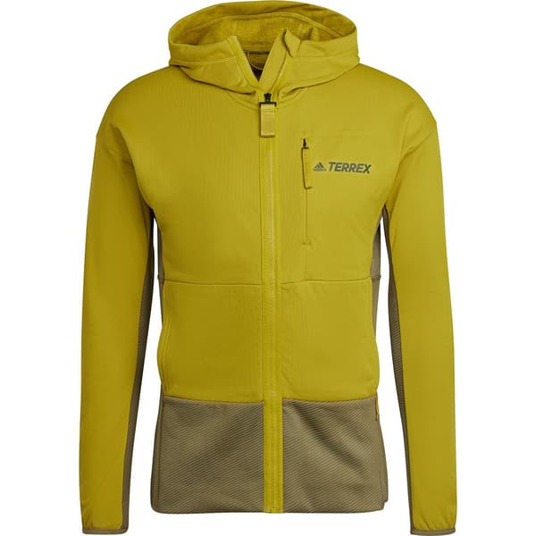 Adidas Täysin Vetoketjullinen Fleece Terrex Zupahike Vihreä S Mies