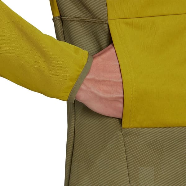 Adidas Täysin Vetoketjullinen Fleece Terrex Zupahike Vihreä S Mies