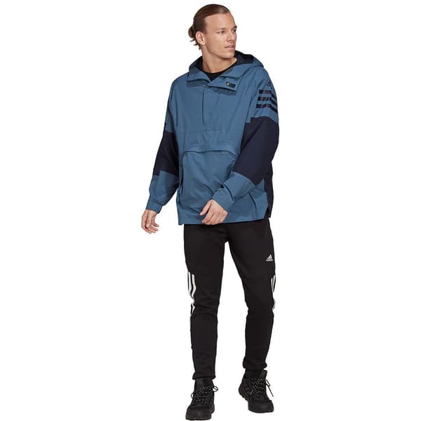 Adidas Jakke Utilitas Rr Blå S Mand