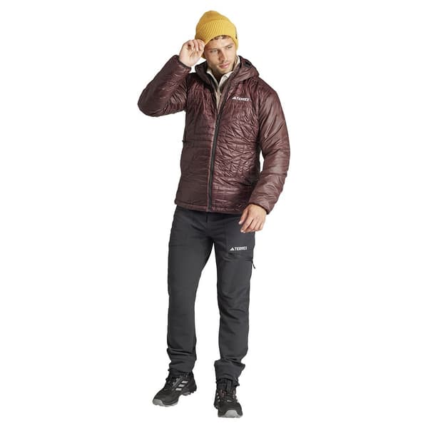 Adidas Jacka Organiser Xperior Varilite Primaloft Brun S Man