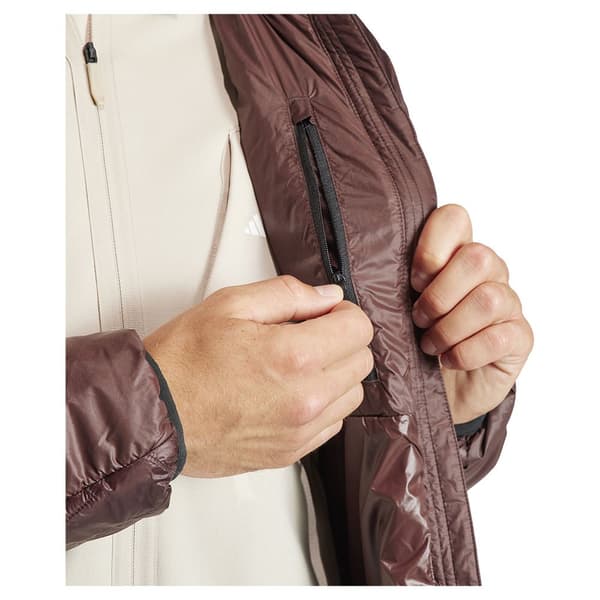 Adidas Jacka Organiser Xperior Varilite Primaloft Brun S Man