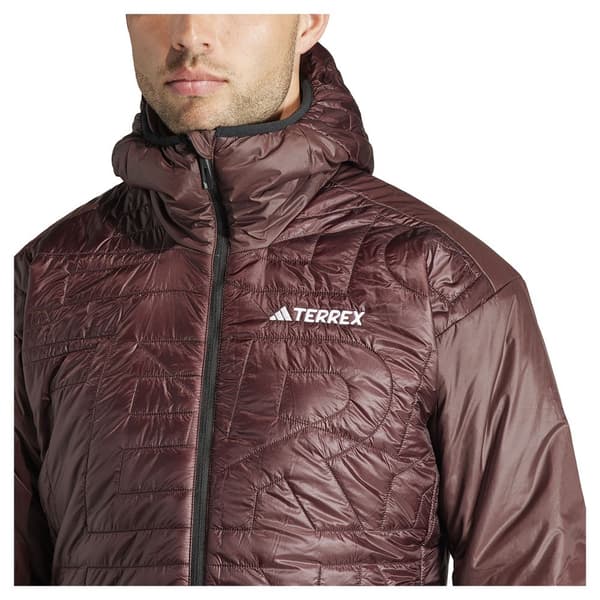 Adidas Jacka Organiser Xperior Varilite Primaloft Brun S Man