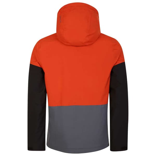 Dare2b Regnjakke Med Fuld Lynlås Terrain Orange L Mand