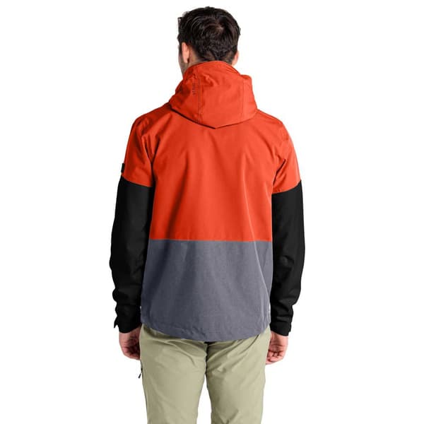 Dare2b Regnjakke Med Fuld Lynlås Terrain Orange L Mand