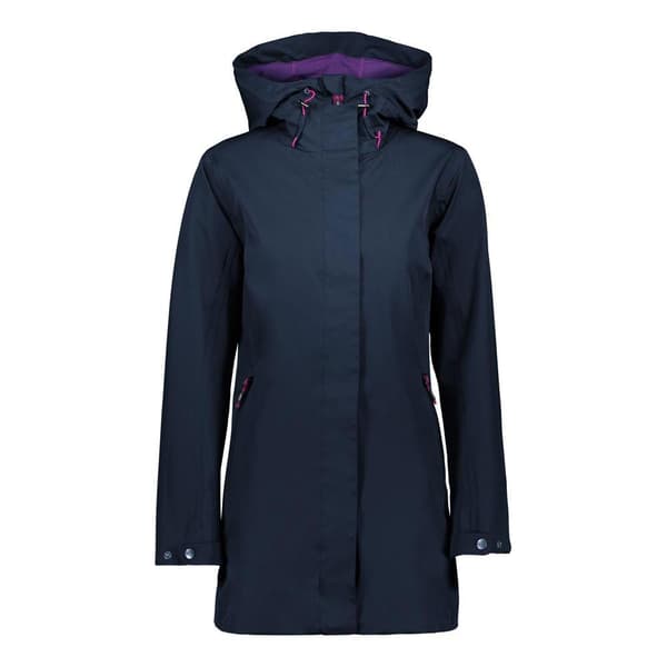 Cmp Jacka Fix Hood Long 38z5386 Blå XS Kvinna