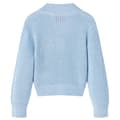 Miniatyrbilde 2 av 7: vidaXL Cardigan for barn strikket blå 128
