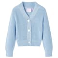 Miniatyrbilde 1 av 7: vidaXL Cardigan for barn strikket blå 128
