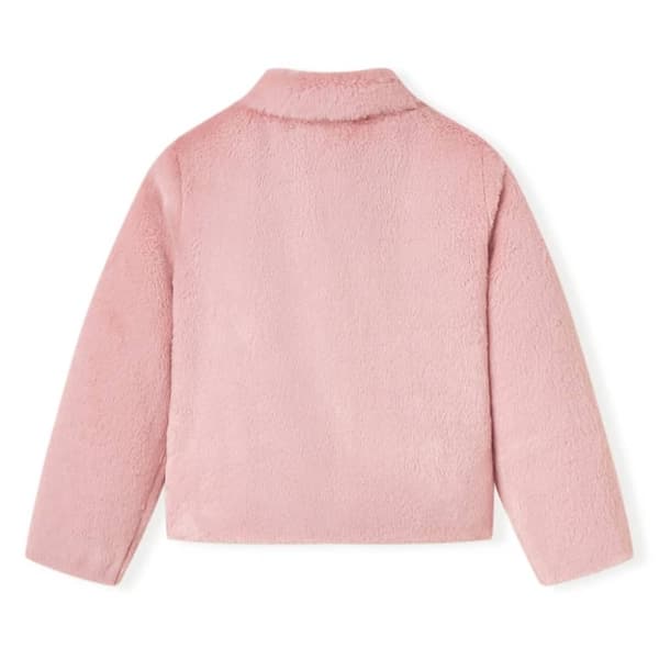 vidaXL Barnejakke fuskepels rosa 128