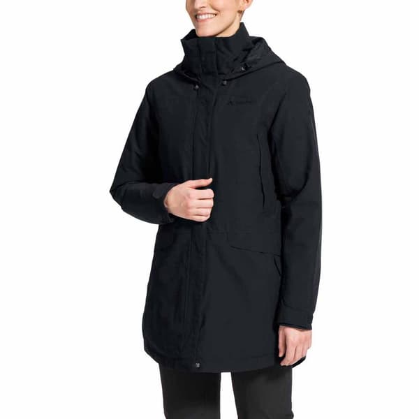Vaude Jakke Skomer Wool Sort 34 Kvinde