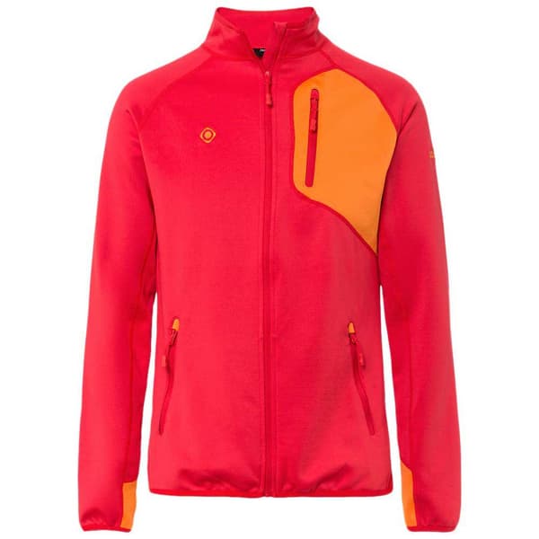 Izas Fleece Ebro Röd M Man