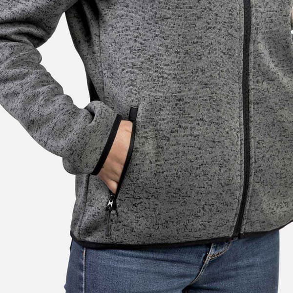 Izas Fleece Novi W Harmaa L Nainen