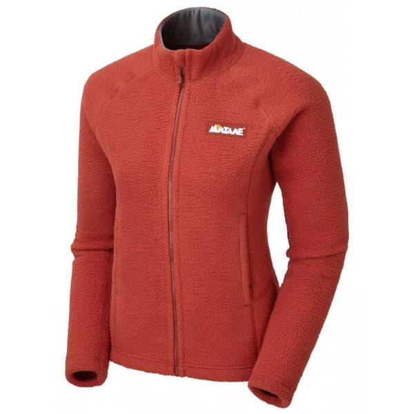 Montane Fleece Tundra Röd L Kvinna