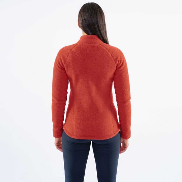 Montane Fleece Tundra Röd L Kvinna