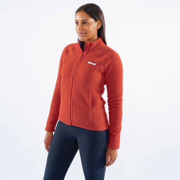 Montane Fleece Tundra Röd L Kvinna