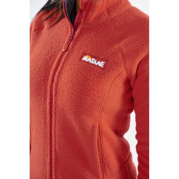 Montane Fleece Tundra Röd L Kvinna