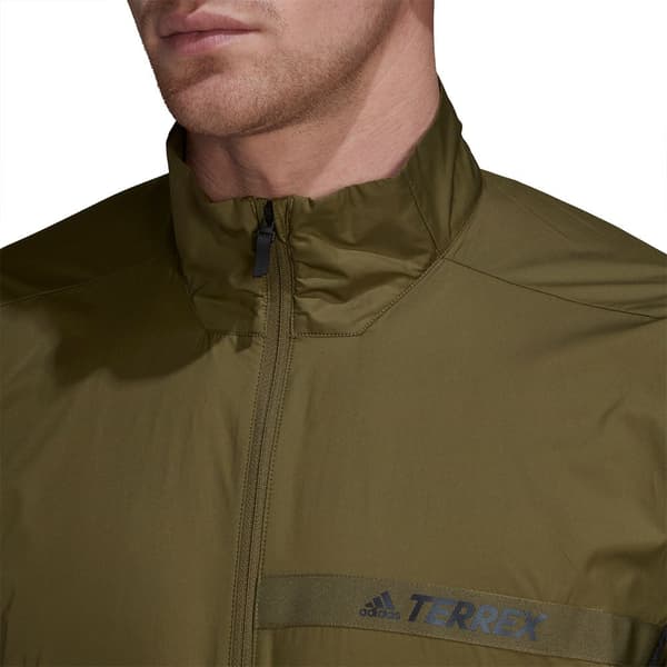 Adidas Jakke Motion Windbreaker Grøn S Mand