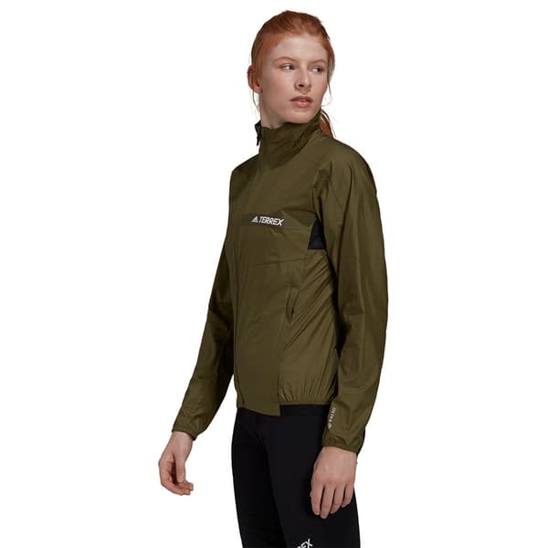 Adidas Jacka Mt Windbreaker Röd M Kvinna