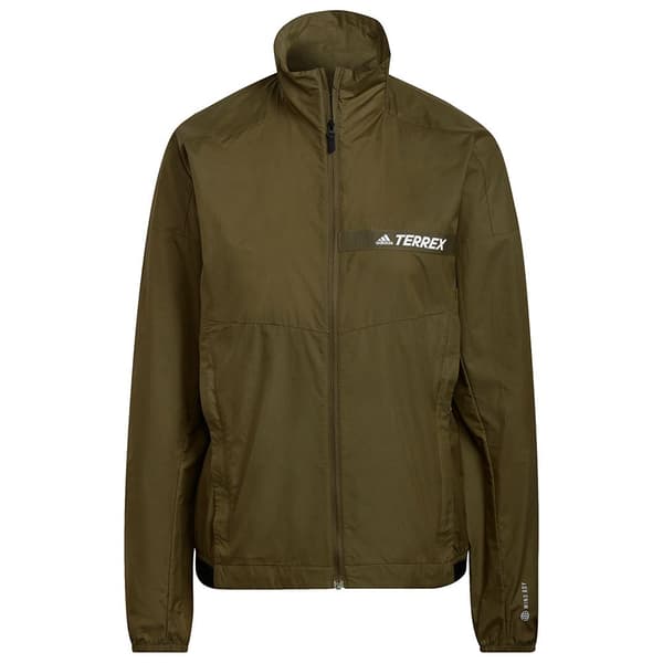 Adidas Jacka Mt Windbreaker Röd M Kvinna