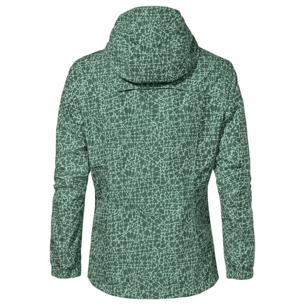 Vaude Jakke Rosemoor Aop Grøn 40 Kvinde