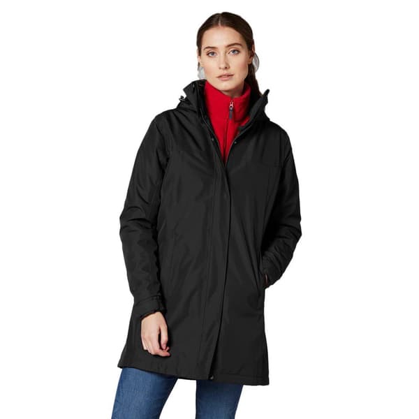 Helly Hansen Lång Isolerad Kappa Aden Svart L Kvinna