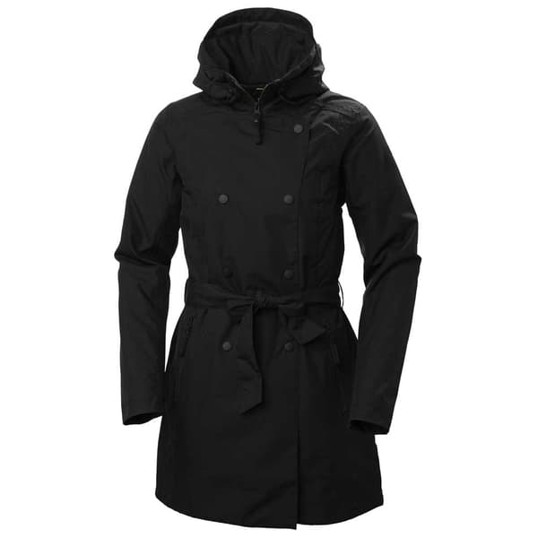 Helly Hansen Welsey Ii Regnrock Svart L Kvinna