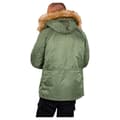Miniatyrbillede 2 af 5: Alpha Industries Frakke N-3b Vf59 Grøn XL Mand
