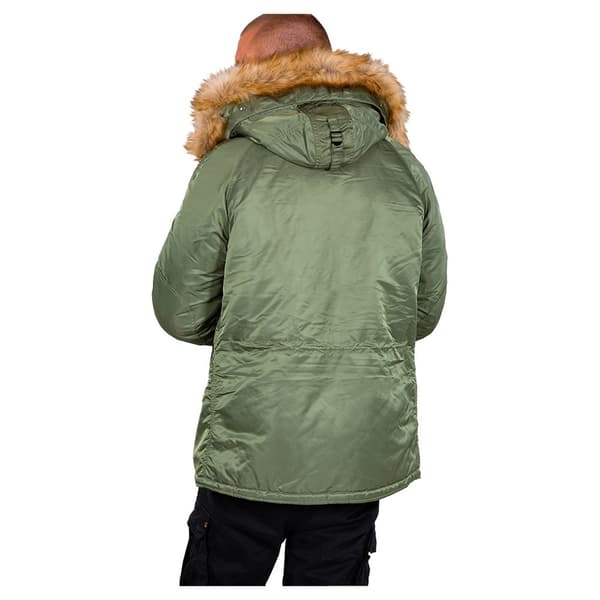 Alpha Industries Frakke N-3b Vf59 Grøn XL Mand