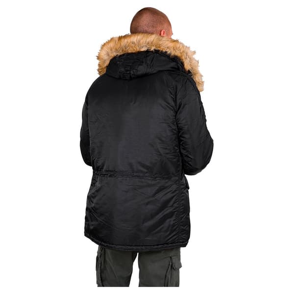 Alpha Industries Frakke N-3b Vf59 Sort L Mand