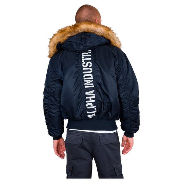 Alpha Industries Jakke 45p Custom Blå M Mand