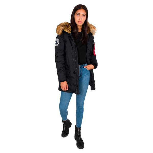 Alpha Industries Takki Polar Musta XS Nainen