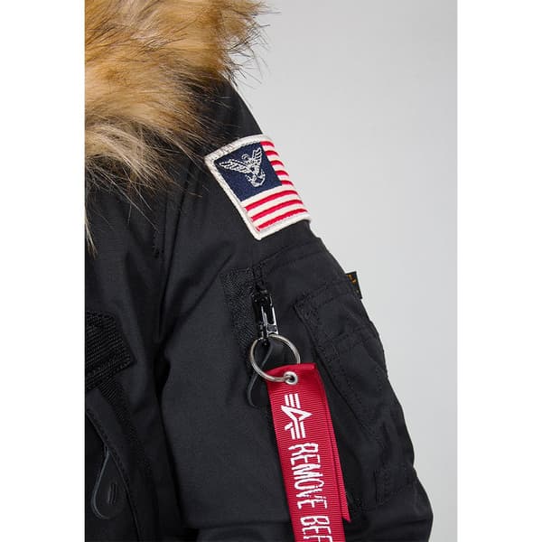 Alpha Industries Takki Polar Musta XS Nainen