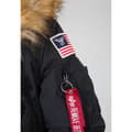Pikkukuva 7 / 7: Alpha Industries Takki Polar Musta XS Nainen