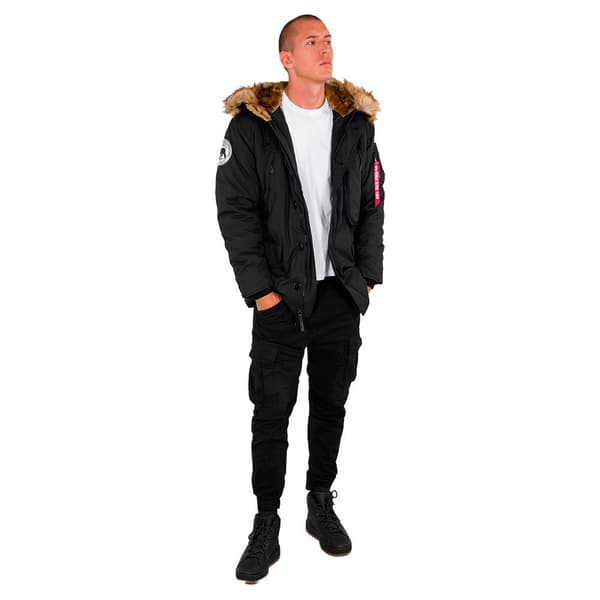 Alpha Industries Jakke Polar Sort S Mand