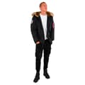 Miniatyrbillede 4 af 5: Alpha Industries Jakke Polar Sort S Mand