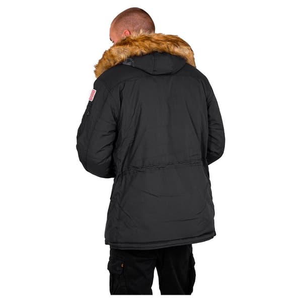 Alpha Industries Jakke Polar Sort S Mand