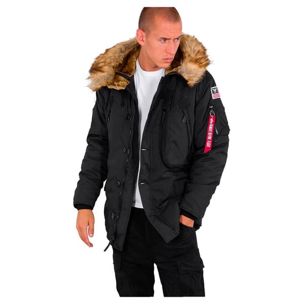 Alpha Industries Jacka Polar Svart S Man