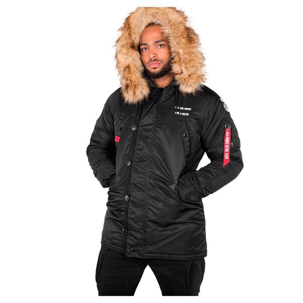 Alpha Industries Jakke N3b Airborne Sort XL Mand