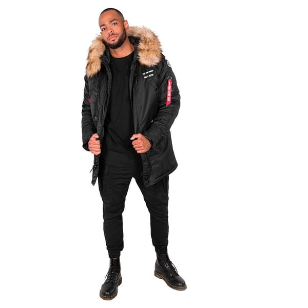 Alpha Industries Jakke N3b Airborne Sort XL Mand