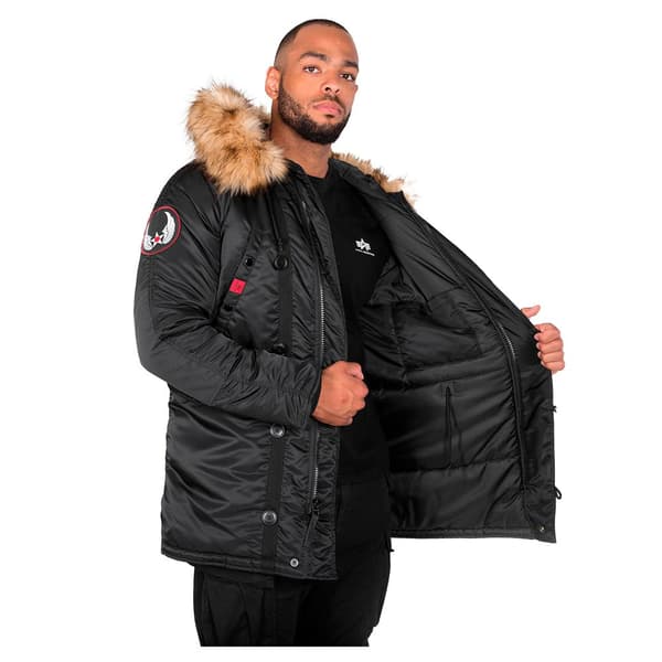 Alpha Industries Jakke N3b Airborne Sort XL Mand