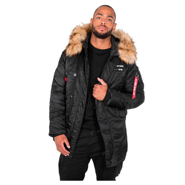 Alpha Industries Jakke N3b Airborne Sort XL Mand