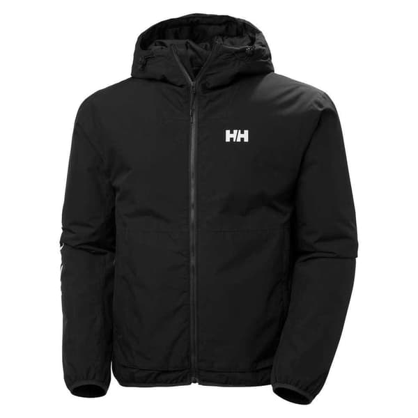 Helly Hansen Jakke Ervik Ins Rain Sort M Mand