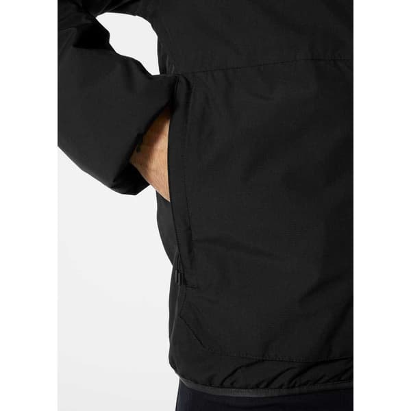 Helly Hansen Jakke Ervik Ins Rain Sort M Mand
