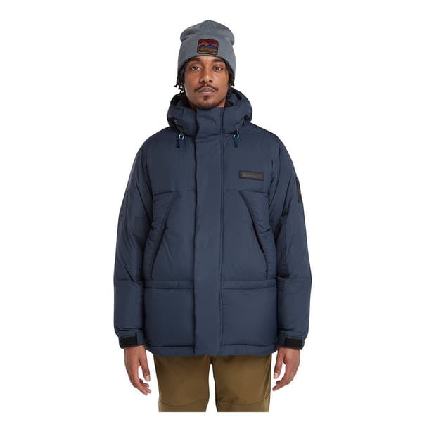 Timberland Dwr Recycled Down Puffer Parka Blå L Man