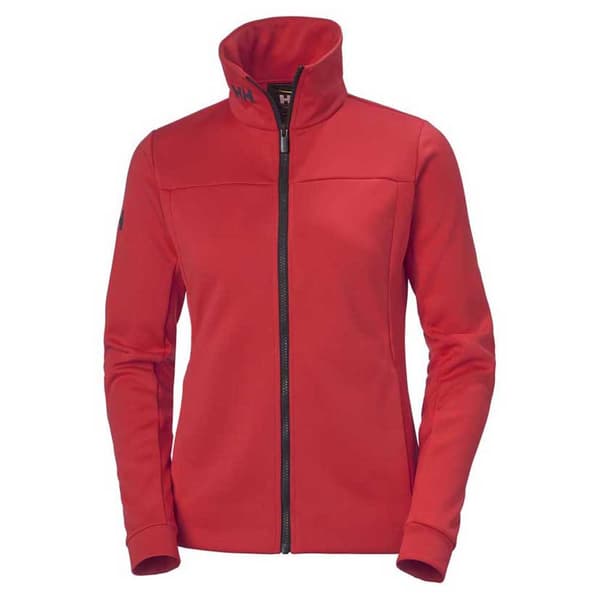 Helly Hansen Full Dragkedja Fleece Crew Röd L Kvinna