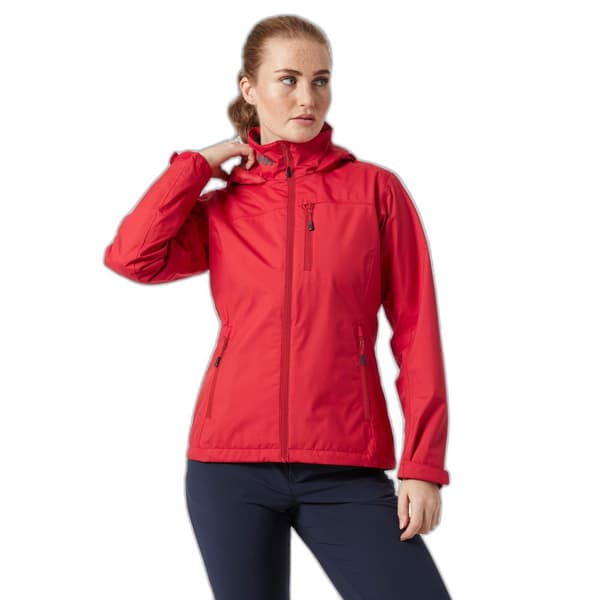 Helly Hansen Jakke Crew Rød L Kvinde