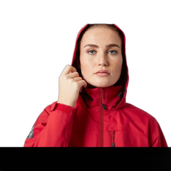 Helly Hansen Jakke Crew Rød L Kvinde