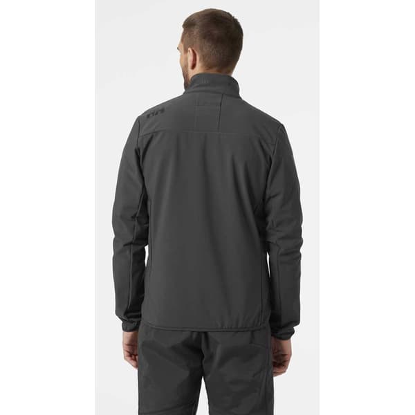 Helly Hansen Jacka Crew Softshell 2.0 Grå S Man
