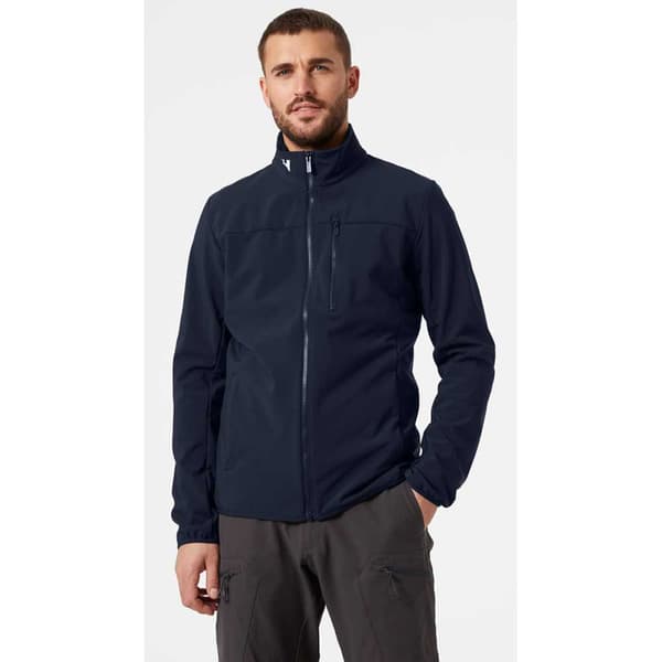 Helly Hansen Jacka Crew Softshell 2.0 Blå S Man